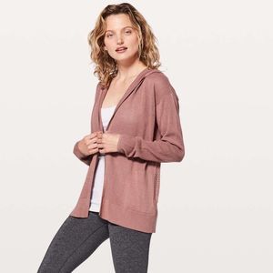 Lululemon Still Movement Wrap Heathered Quick Sand 4